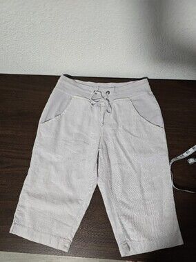WEARABLES White Casual Drawstring Pants